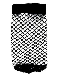 Женские черные носки в крупную сеточку от Asos