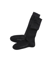 Женские черные носки до колена от Falke