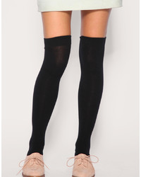 Женские черные носки до колена от Gipsy