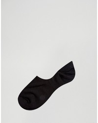 Мужские черные носки-невидимки от Asos
