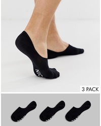 Мужские черные носки-невидимки от Nicce London