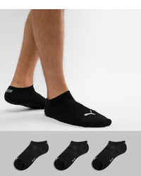 Мужские черные носки-невидимки от Puma