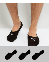 Мужские черные носки-невидимки от Puma