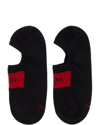 Мужские черные носки-невидимки от Hugo