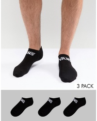 Мужские черные носки-невидимки от Vans