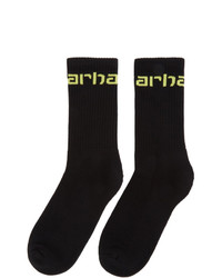 Мужские черные носки с принтом от CARHARTT WORK IN PROGRESS