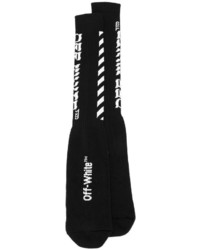 Мужские черные носки с принтом от Off-White