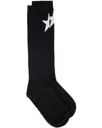 Женские черные носки со звездами от Givenchy