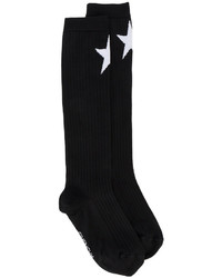 Женские черные носки со звездами от Givenchy