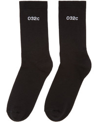 Мужские черные носки от 032c
