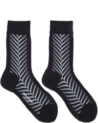 Женские черные носки от Issey Miyake