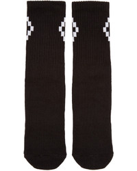 Мужские черные носки от Marcelo Burlon County of Milan