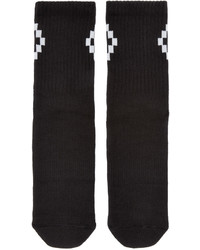 Мужские черные носки от Marcelo Burlon County of Milan