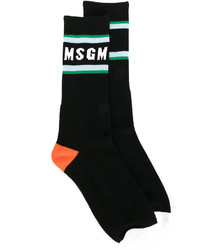 Мужские черные носки от MSGM