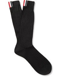 Мужские черные носки от Thom Browne