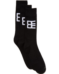 Мужские черные носки от Baja East