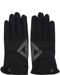 Мужские черные перчатки с принтом от 11 By Boris Bidjan Saberi