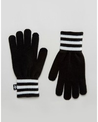 Мужские черные перчатки от adidas