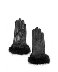 Женские черные перчатки от Bata