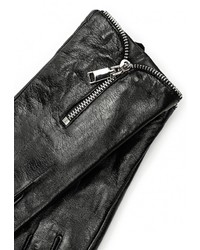 Женские черные перчатки от Bata