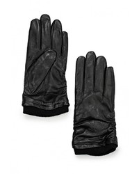Женские черные перчатки от Bata