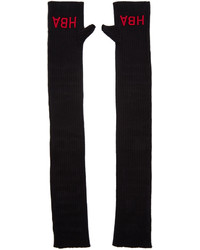 Женские черные перчатки от Hood by Air