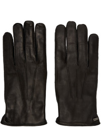 Мужские черные перчатки от Dolce & Gabbana