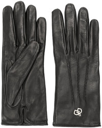 Женские черные перчатки от Dsquared2