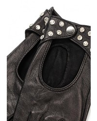 Женские черные перчатки от Eleganzza