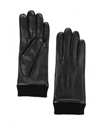 Женские черные перчатки от Eleganzza