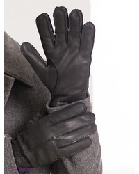 Мужские черные перчатки от Fabretti