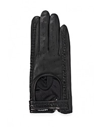 Женские черные перчатки от Fabretti