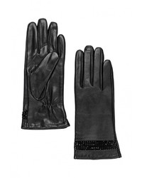 Женские черные перчатки от Fabretti