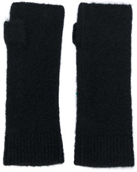 Женские черные перчатки от Isabel Marant
