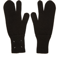 Женские черные перчатки от Maison Margiela