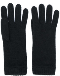 Женские черные перчатки от Pringle