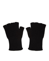 Мужские черные перчатки от The Elder Statesman