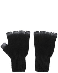 Женские черные перчатки от The Elder Statesman