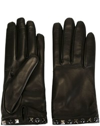 Женские черные перчатки от Valentino
