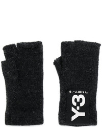 Женские черные перчатки от Y-3