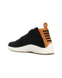 Мужские черные плетеные низкие кеды от Nike