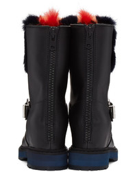 Черные полусапоги от Fendi