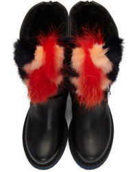 Черные полусапоги от Fendi