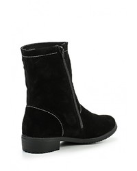 Черные полусапоги от Laura Valorosa