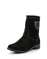 Черные полусапоги от Laura Valorosa