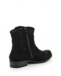 Черные полусапоги от Moda Alice
