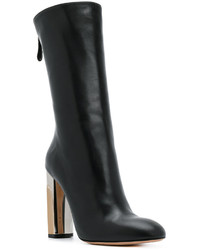 Черные полусапоги от Alexander McQueen