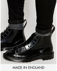 Мужские черные рабочие ботинки от Dr. Martens