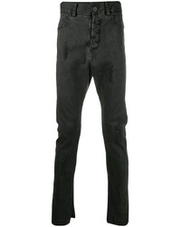 Мужские черные рваные джинсы от 10Sei0otto