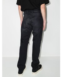 Мужские черные рваные джинсы от Represent